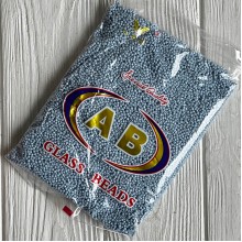 Бисер непрозрачный, размер 12/0, нежно-голубой (KQ674), упаковка 400 г