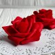Бутон розы, 5 см, красный, упаковка 100 шт.