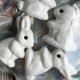 Пасхальные кролики (L00753), 7,5 см, белые, упаковка 6 шт. Пасхальные кролики (L00753), 7,5 см, белые, упаковка 6 шт.