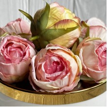 Бутон английской розы, 5-6 см, нежно-розовый, упаковка 20 шт.