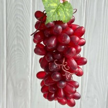 Виноград (длинный) (С07623), 23 мм, бордовый, шт.