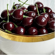 Вишня, 2х2,5 см, бордова, упаковка 100 шт. Вишня, 2х2,5 см, бордова, упаковка 100 шт.