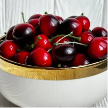 Вишня, 2х2,5 см, червоно-чорна, упаковка 100 шт. Вишня, 2х2,5 см, червоно-чорна, упаковка 100 шт.
