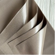 Пленка с перламутром "Сияние", 58х58 см, кофейная, упаковка 20 шт.