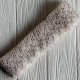 Кружево макраме Оливия, 6,5 см, молочный, рулон 9 м