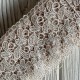 Кружево макраме Оливия, 6,5 см, молочный, рулон 9 м