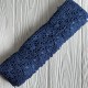Кружево макраме Оливия, 6,5 см, средне-синее, рулон 9 м Кружево макраме Оливия, 6,5 см, средне-синее, рулон 9 м