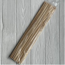 Бамбуковые палочки (тонкие), 25 см, натуральные, большая упаковка 200 шт.