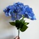 Букет гортензии, 48 см, голубая, шт.