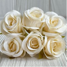 Азалия, 3,5 см, молочная, упаковка 48 шт.