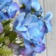 Букет гортензії міні (С30300), 35 см, блакитний, шт.