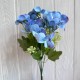 Букет гортензії міні (С30300), 35 см, блакитний, шт.