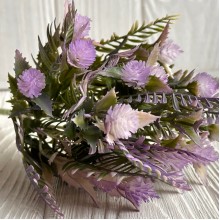 Гілка мікс (С30130), 34,5 см, зелено-лілова, шт.