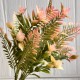 Гілка мікс (С30130), 34,5 см, зелено-персикова, шт.