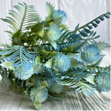 Гілка мікс (С30130), 34,5 см, зелено-бірюзова, шт.