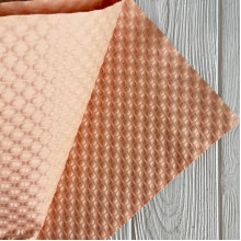 Влагостойкая текстурированная бумага, 53х53 см, персиковый, упаковка 10 шт.