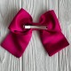 Атласный бант (с уточкой), 12х11 см, малиновый, шт.