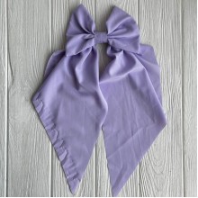 Бант платок софт большой, 14х35 см, лиловый, шт.