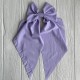 Бант платок софт большой, 14х35 см, лиловый, шт.
