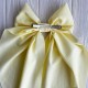 Бант хустина софт великий, 14х35 см, світло-жовтий, шт.