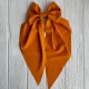 Бант платок софт большой, 14х35 см, горчичный, шт.