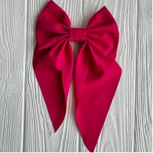 Бант платок софт маленький, 13х22 см, малиновый, шт.