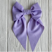 Бант платок софт маленький, 13х22 см, лиловый, шт.
