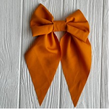 Бант платок софт маленький, 13х22 см, горчичный, шт.