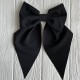 Бант платок софт маленький, 13х22 см, черный, шт.