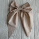 Бант платок софт маленький, 13х22 см, бежевый, шт.