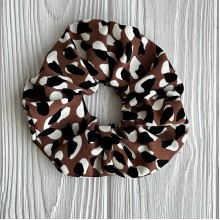 Скранч софт принт, 12 см, шоколадный леопард, шт.