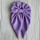 Бант платок креп (уточка), 14х23 см, лиловый, шт. 