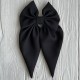 Бант платок креп (уточка), 14х23 см, черный, шт. 
