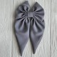 Бант платок креп (уточка), 14х23 см, серый, шт. 
