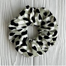 Скранч софт принт, 12 см, оливковый леопард, шт.