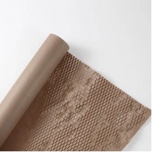 Перфорированная бумажная сетка, 50 см, темно-бежевая, рулон 9,2 метра