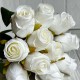 Букет роз, 28 см, айвори, букет из 11 шт.