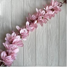 Магнолия (ветка), 129 см, розовая, шт.