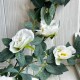 Цветочная лиана, 180 см, белые пионы, шт.