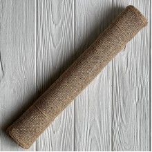 Ткань мешковина (в рулоне), 30 см х 2 м, натуральна, рулон