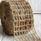 Стрічка-мішковина сітка, 6 см, натуральний, рулон 10 м