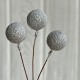 Шарик на проволоке (пупырышка), 1,7 см, серебро, упаковка 200 шт. Шарик на проволоке (пупырышка), 1,7 см, серебро, упаковка 200 шт.