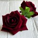 Бутон бархатной розы, 7 см, бордовый, упаковка 10 шт.