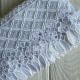 Мереживо макраме Лілі, 11 см, біле, рулон 9 м