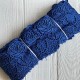 Кружево макраме Палмер, 9 см, светло-синее, рулон 9 м