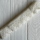Кружево макраме Эвелин, 4 см, молочное, рулон 9 м