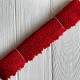 Кружево макраме Эвелин, 4 см, красное, рулон 9 м