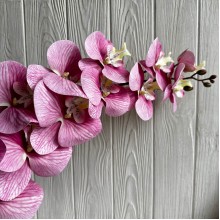 Ветка орхидеи, 110 см, розовая, шт.