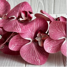 Ветка орхидеи, 110 см, розово-пудровая, шт.