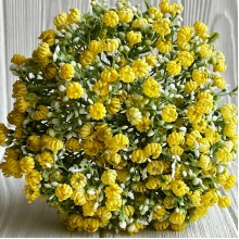 Букет озотамнуса, 30 см, желтый, шт.
